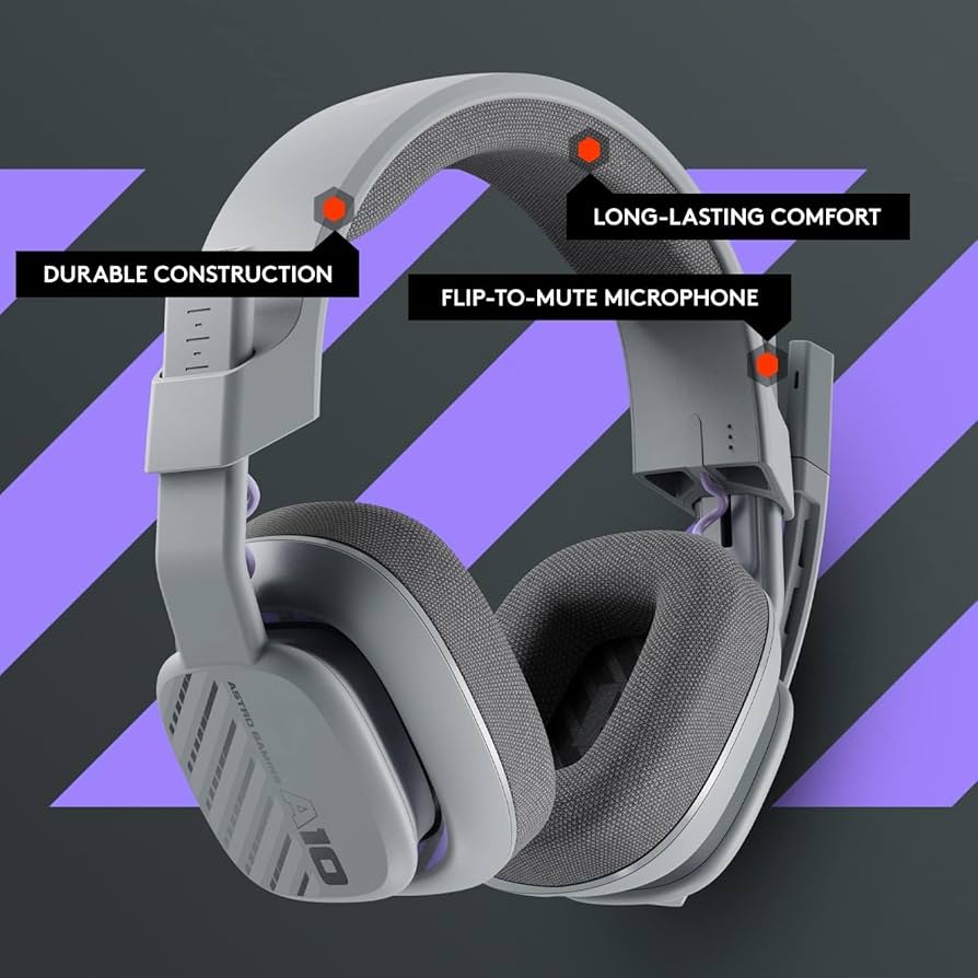 Amazon.com: Astro A10 Gaming Gen 2 Wired Headset with flip-to-Mute