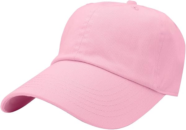 Light pink baseball cap