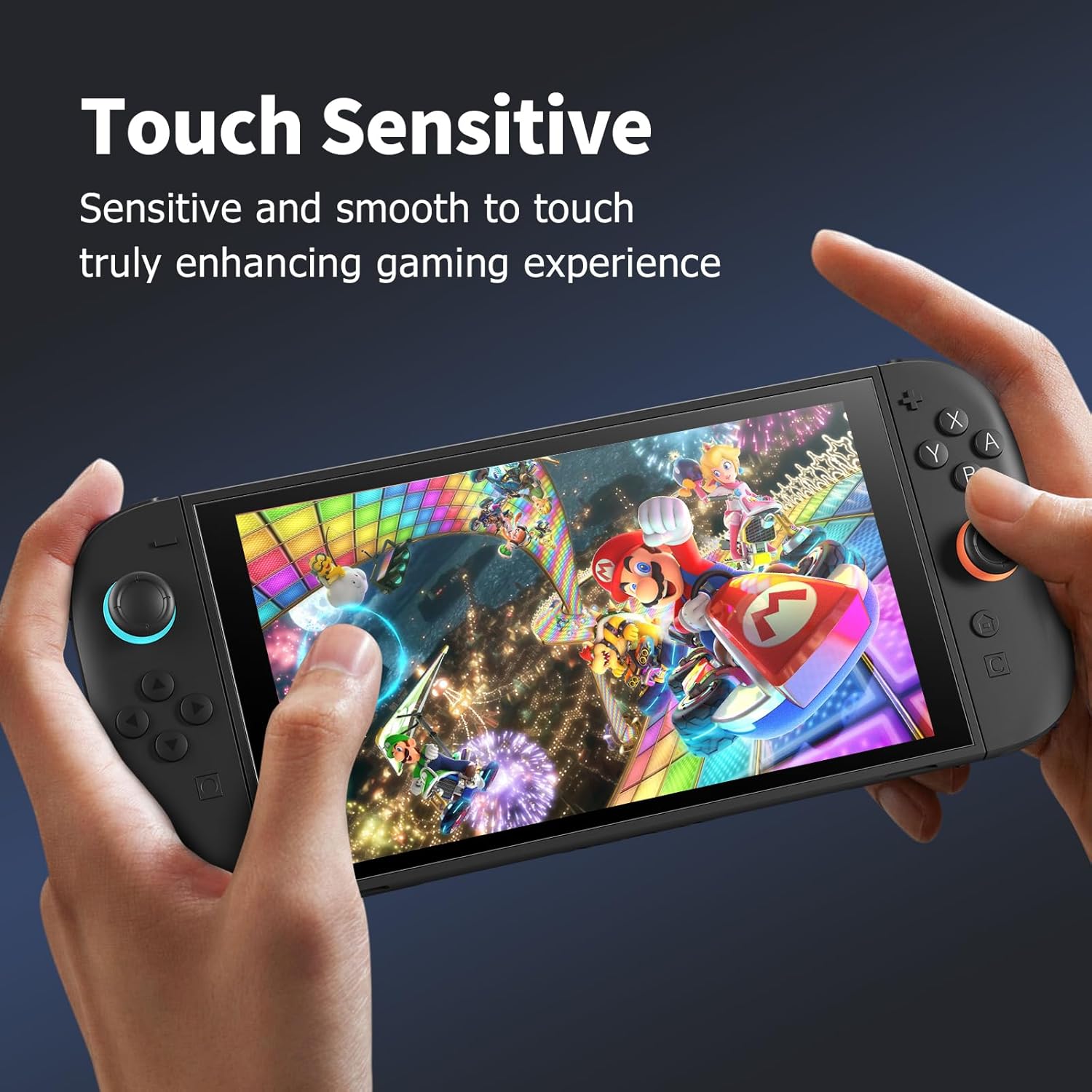 Ambison [2 Pack Matte Finish Glass Screen Protector Compatible with Nintendo Switch 2 Model 2025 7.9inch, Anti Glare-Reduce Reflection/Smooth as Silk for Game/Anti-Fingerprint/Tempered Glass/Full Coverage/No Bubbles - Image 3