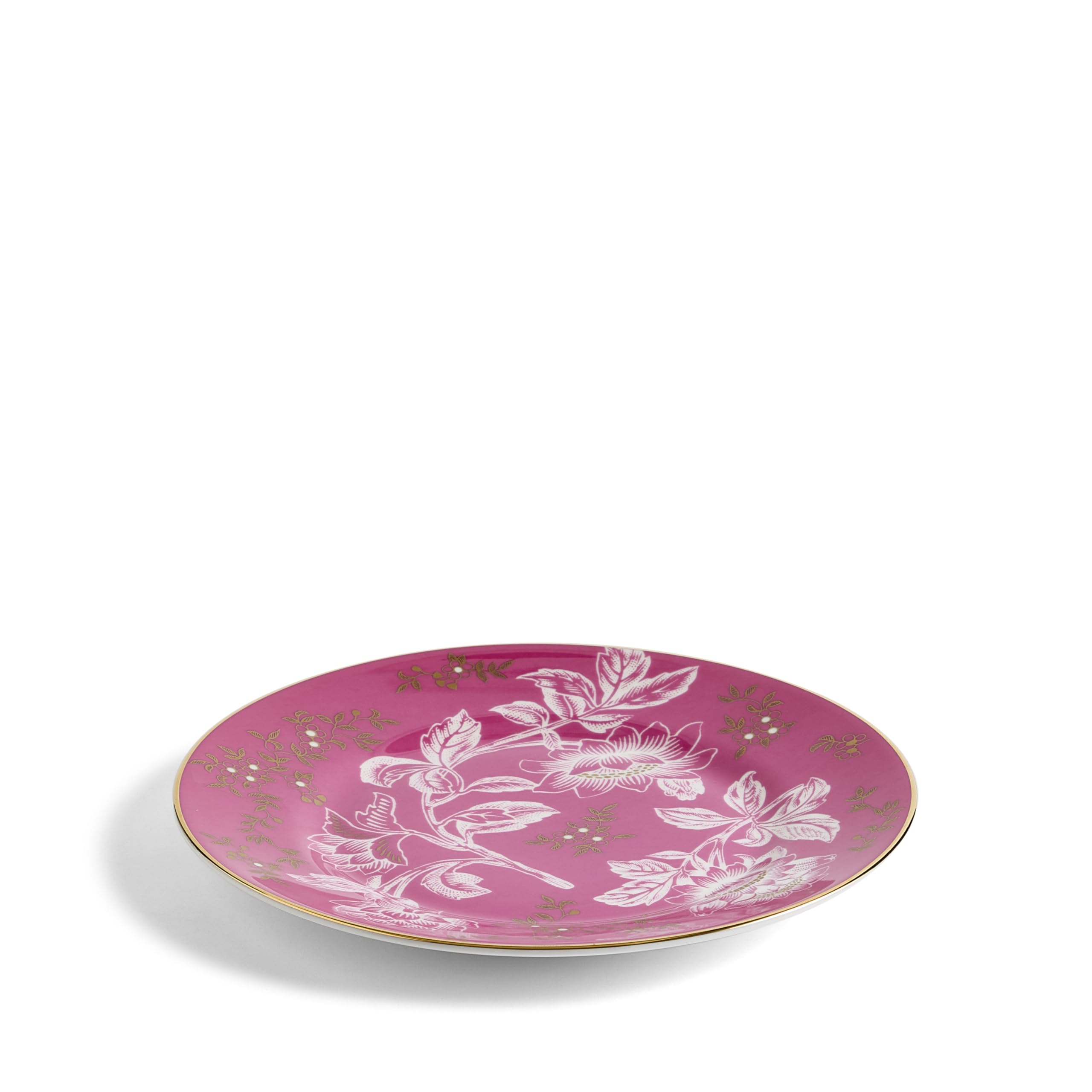 Wedgwood Wonderlust Pink Tonquin Plate 8.14