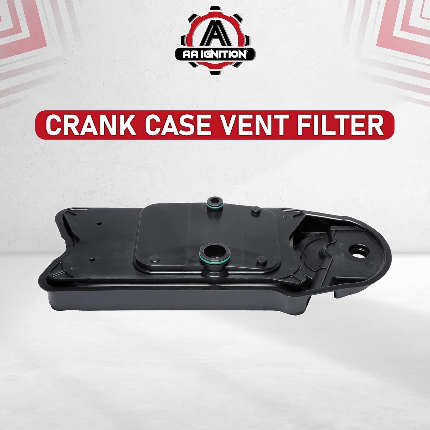 Replacement Crank Case Ventilation Filter CCV - Replaces 4936636, 68002433AC, CV52001, 68002433AB, 904-418 - Compatible with Dodge, Ram, International - Ram 2500, 3500, 4500