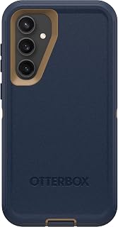 OtterBox Schutzhülle für Galaxy S23 FE (nur Defender Serie), Blaue Wildlederschuhe, nur Hülle, robust und langlebig, mit Portschutz, Keine Einzelhandelsverpackung