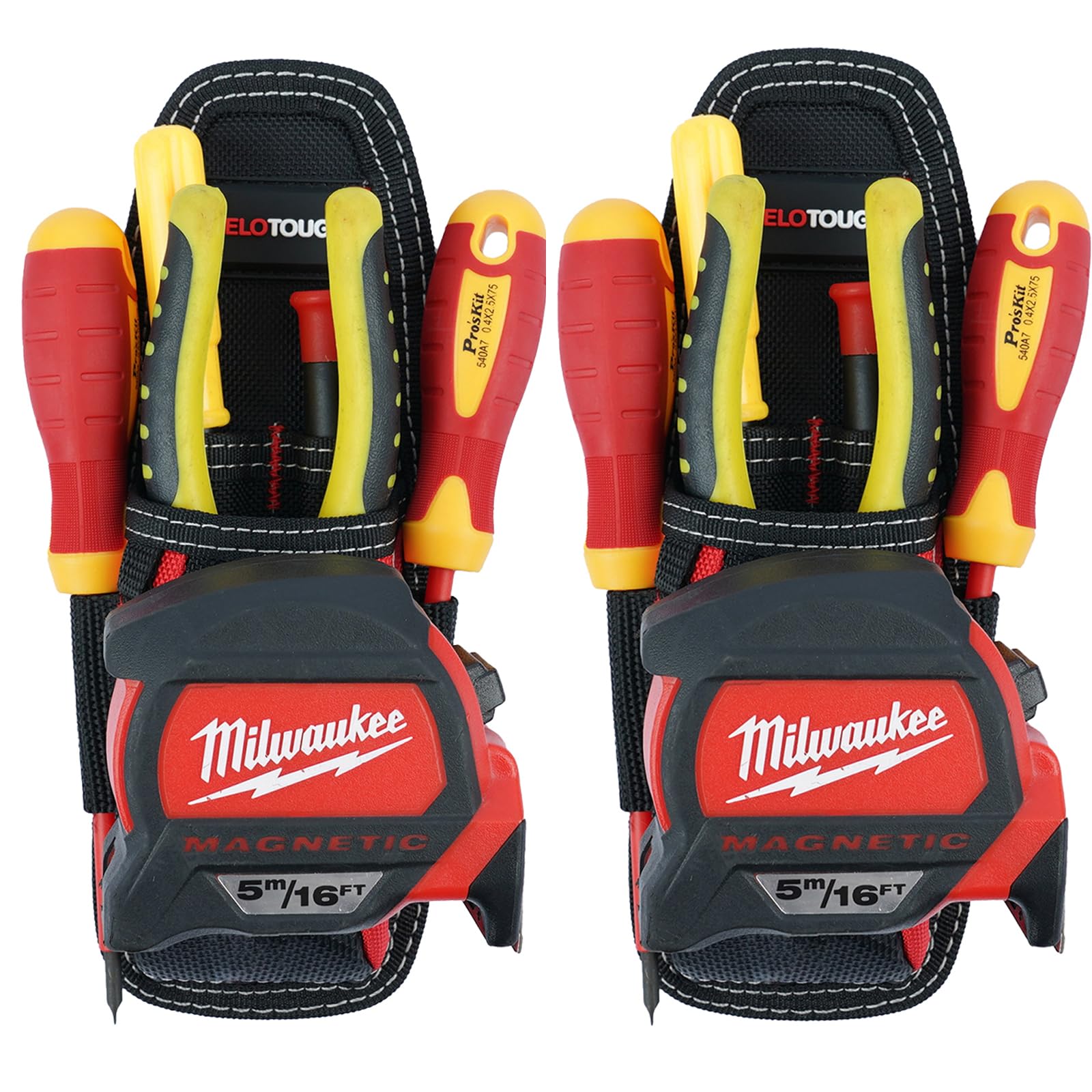 Custodia Attrezzi MELOTOUGH Con Clip Da Cintura - Organizzatore Compatto Per Lavori