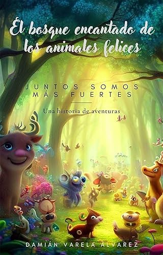 El bosque encantado de los animales felices Juntos somos mas fuertes (Spanish Edition)
