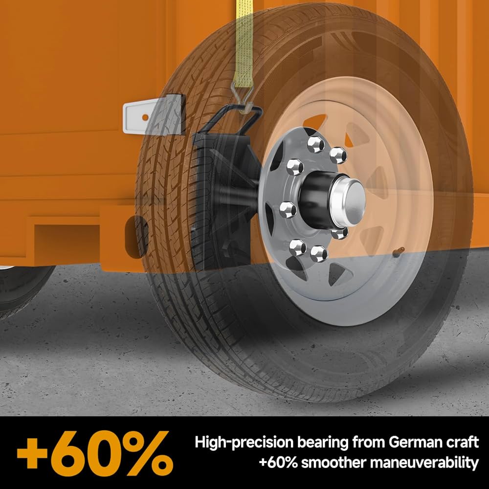 2Pack Shipping Container Wheels 8-Lug Wheels kit|Shipping