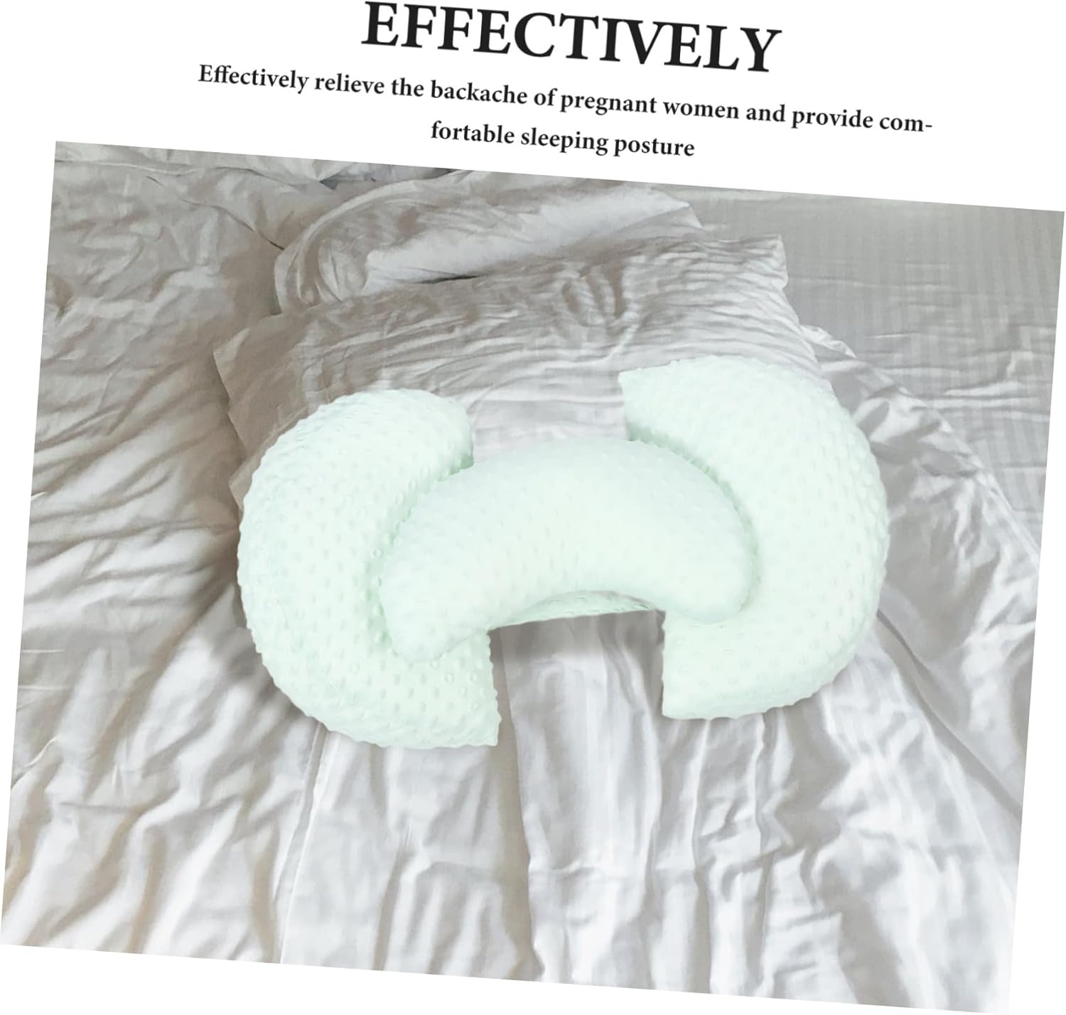 MAGICLULU 1set Cooling Maternity Pillow for Pregnant Women Supportive Waist Cushion for Side Sleeping Comfortable Belly Pillow for Pregnancy Versatile Design