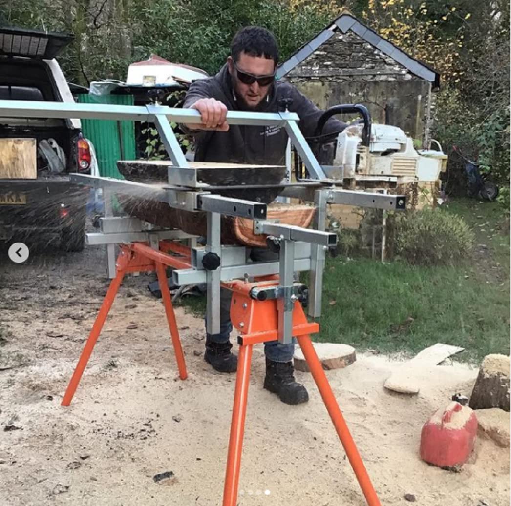 Buy Forest Master Portable Universal Chainsaw mill Station, Timber Jig