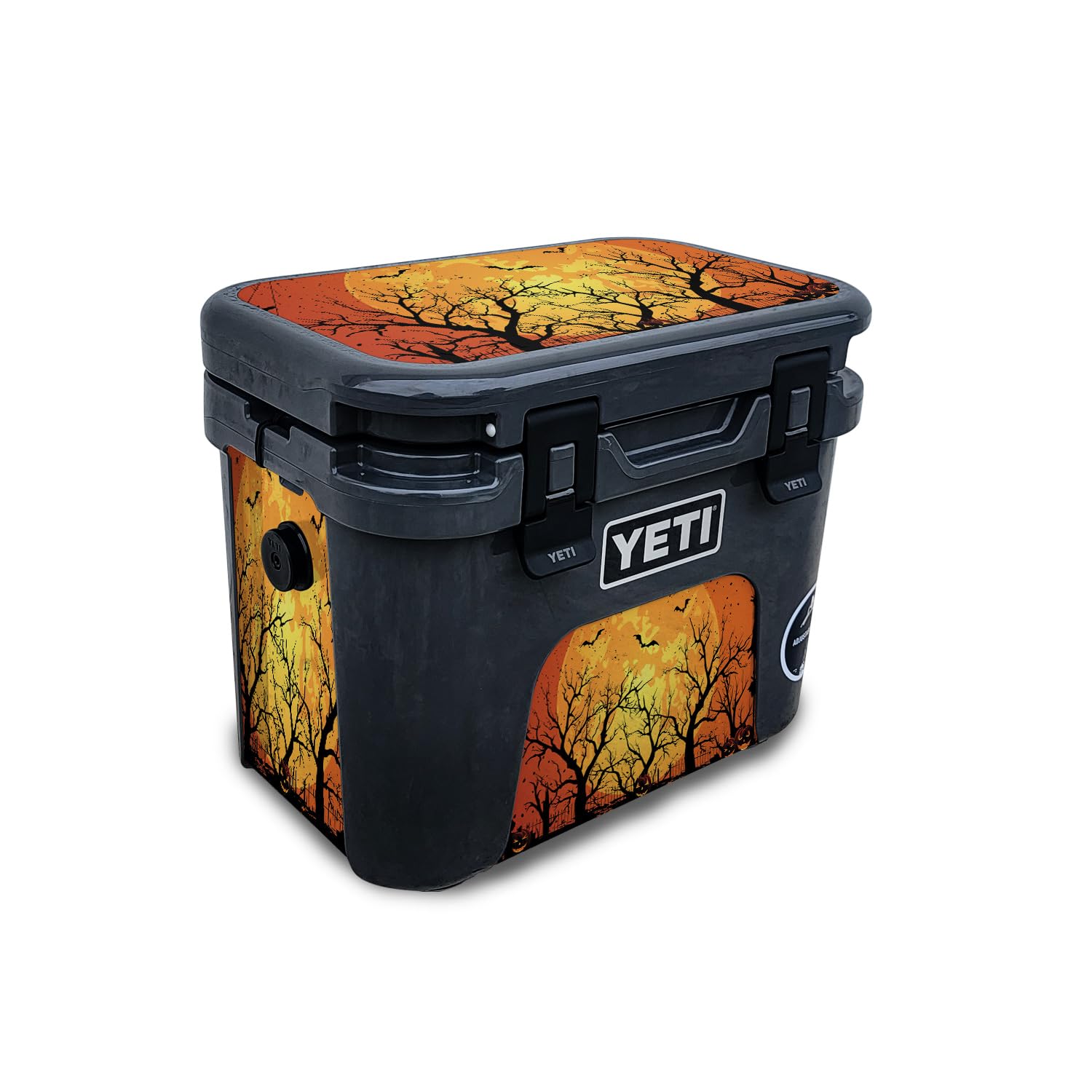 Skin Compatible with Yeti Roadie 15 Hard Cooler - Hallowed Wood - Premium 3M Vinyl Protective Wrap Decal Cover - Easy to Apply | Crafted in The USA by MightySkins