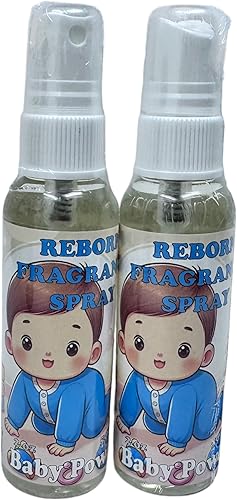 Miniatura 9 de Baby Powder Reborn perfume/colonia juego de 2 botellas de 2 onzas cada una