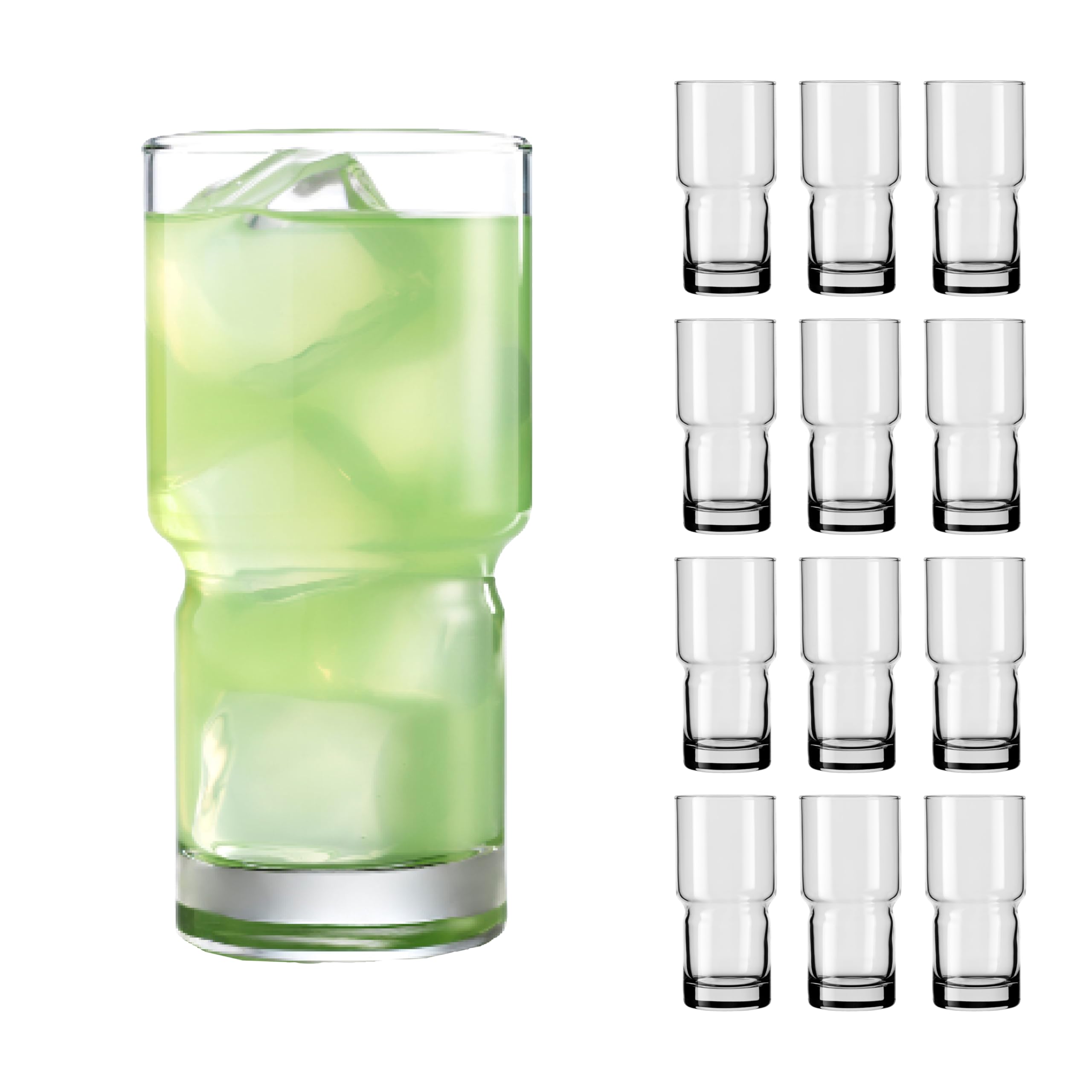 Libbey 70532 "Newton Tumbler, 355 ml, Set of 12, Stackable