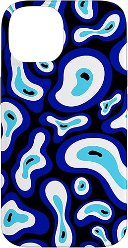 Miniatura 4 de Funda para iPhone 15 Pro Evil Eye Turkish Groovy Swirl Pattern Good Vibes