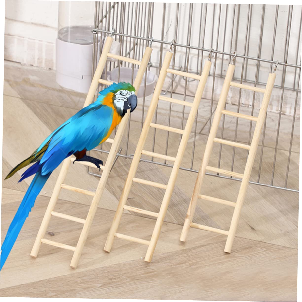12stücke Vogelleiter Spielzeug Für Papageien Kletterleiter Für Vögel Trainingsspielzeug Für Wellensittiche Bunte Vogelspielzeuge Für Käfige Für Haustiere