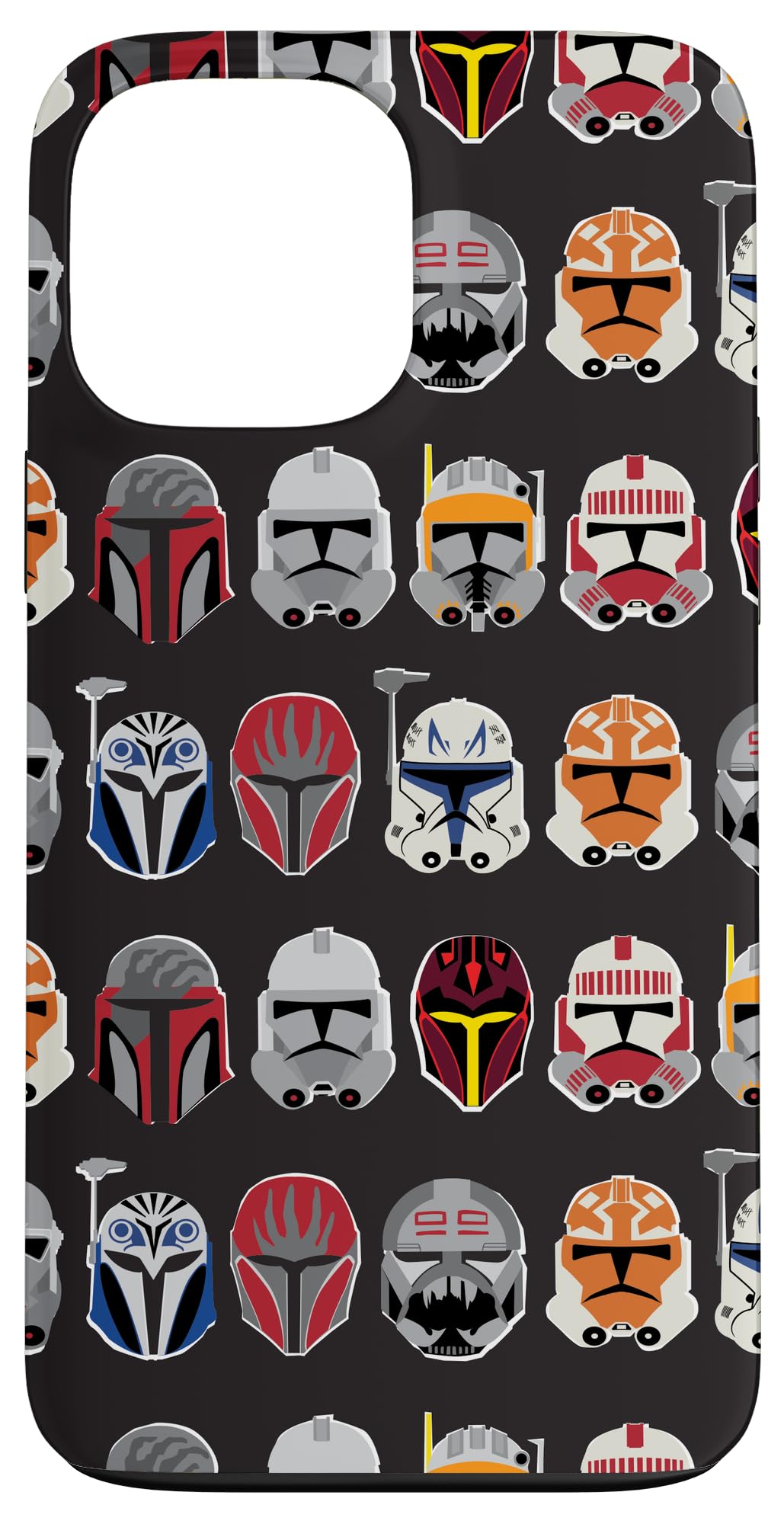 Coque iPhone 13 Pro Max Star Wars antichoc étui rigide Clone Wars Trooper Helmet - 4