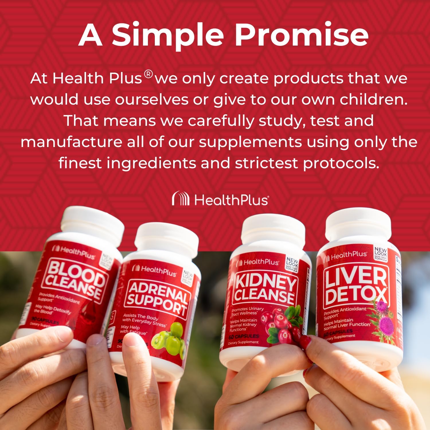 Health Plus Advanced Kidney Cleanse with Cranberry Extract, Turmeric Root and CoQ10, Helps Support Healthy Kidney Function & Urinary Tract Wellness, 60 Capsules - Image 7