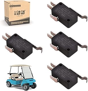 10L0L Speed Micro Switch 3 Prong Terminal for Golf Cart Club Car DS Precedent (1982-up) & Tempo (2018-up) Replacement Part 1014807 1014805 4240