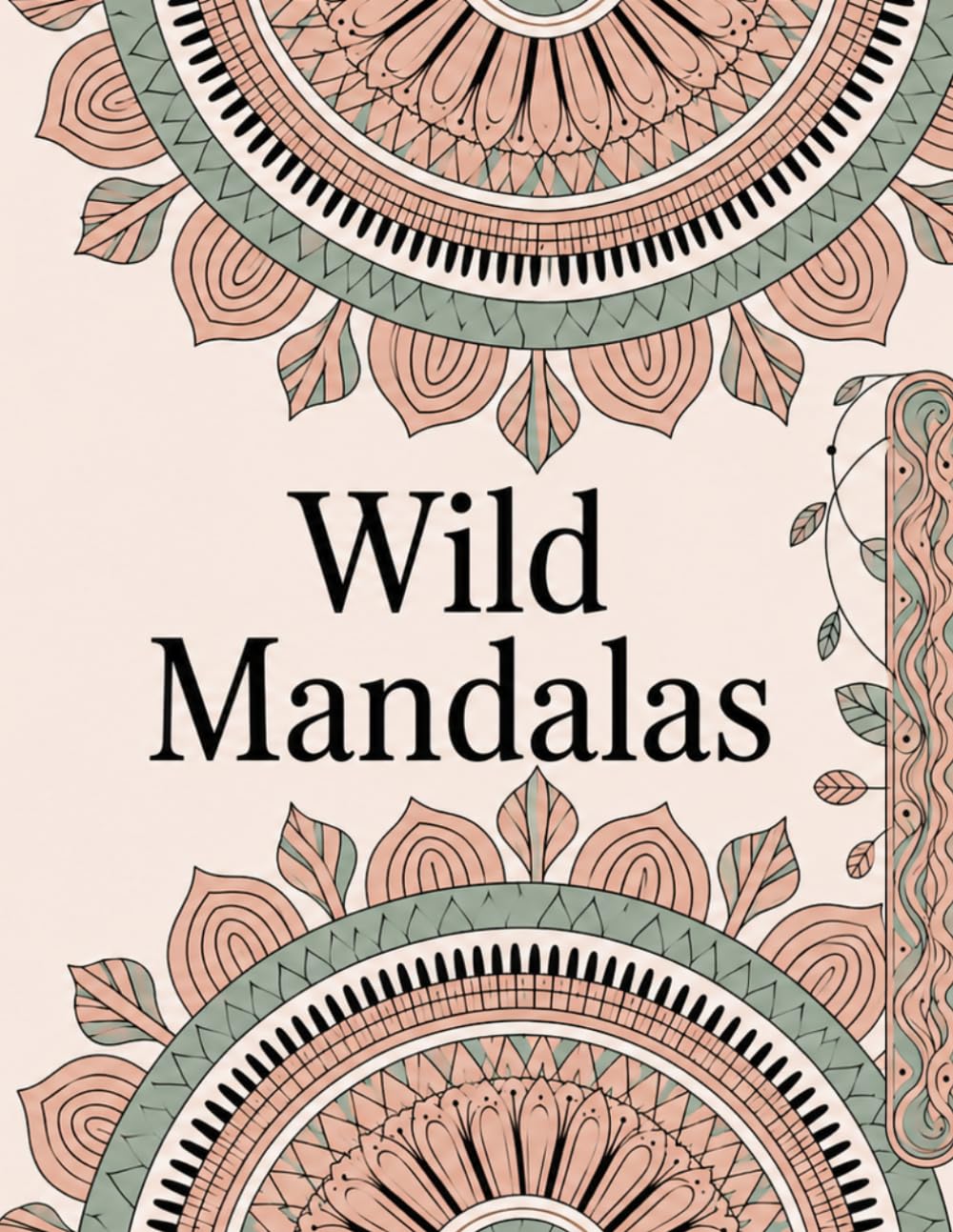Wild Mandalas: mandalas, cute, wild, leisure, relaxing