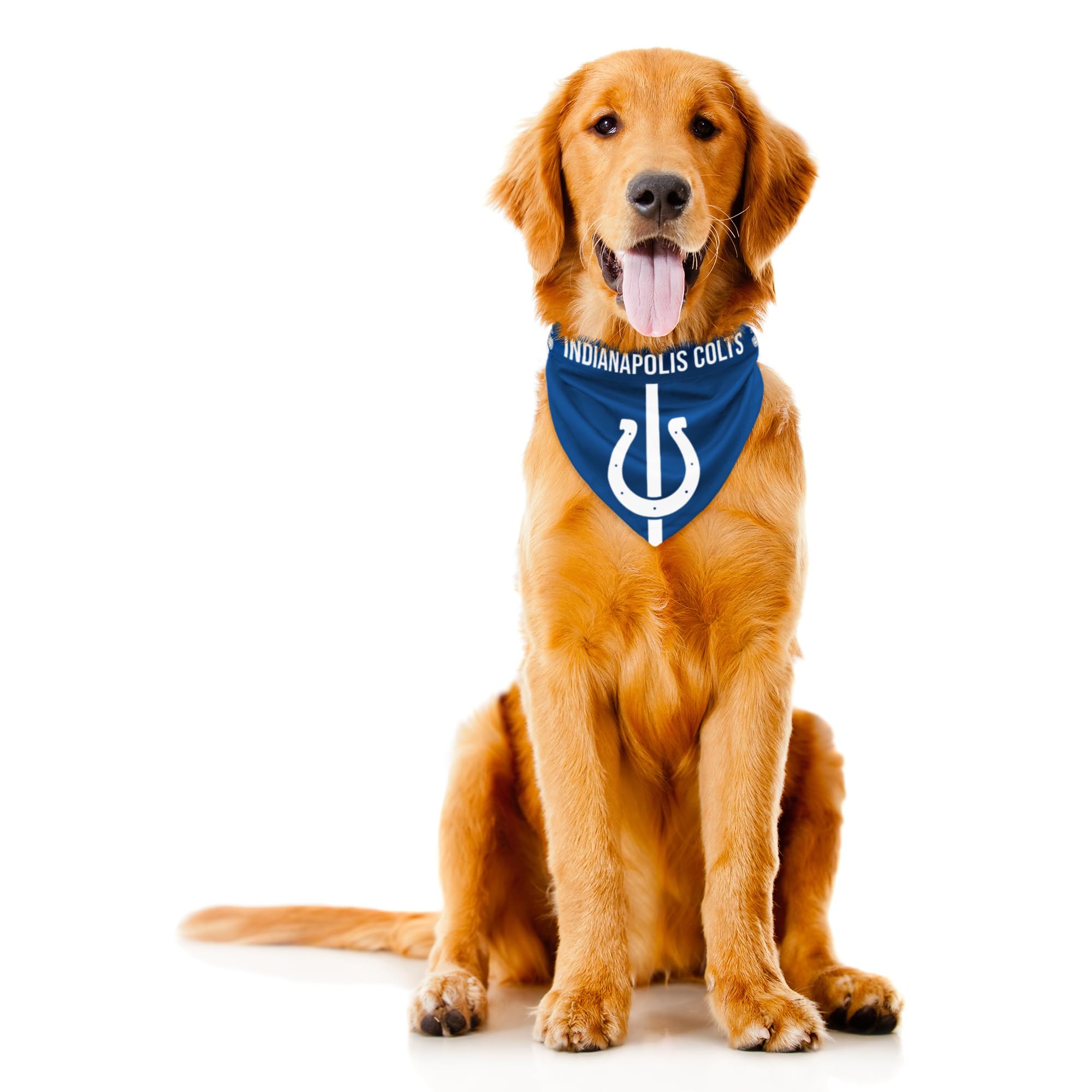 Littlearth NFL Indianapolis Colts Pet Bandana - Reversible, Medium โ image 1