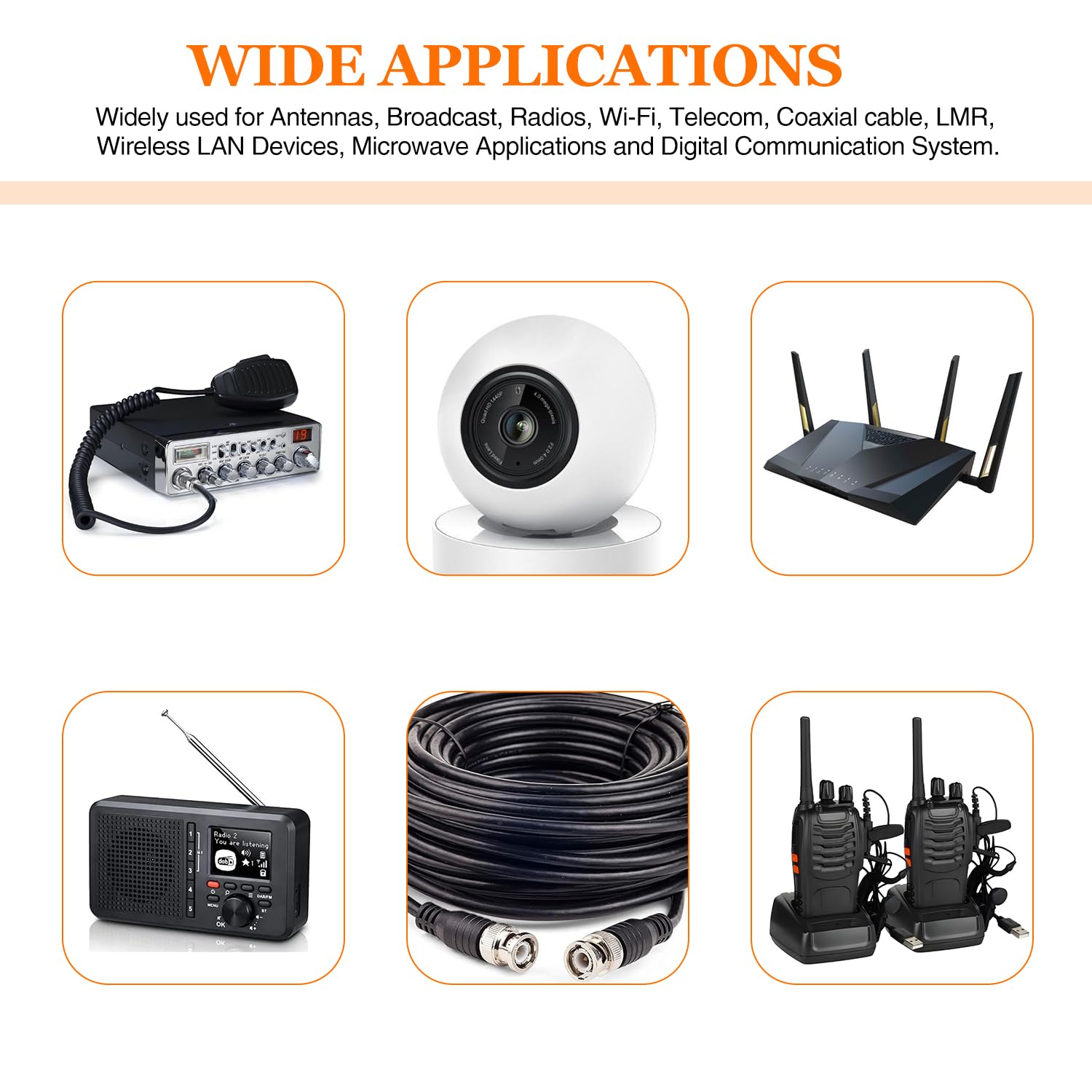 4 Pièces Cuivre UHF vers BNC Adaptateur Antenne Kit, BNC vers UHF SO239 PL259 Adaptateur Coaxial, pour Antenne Radio Amateur Talkie-Walkie Appareils