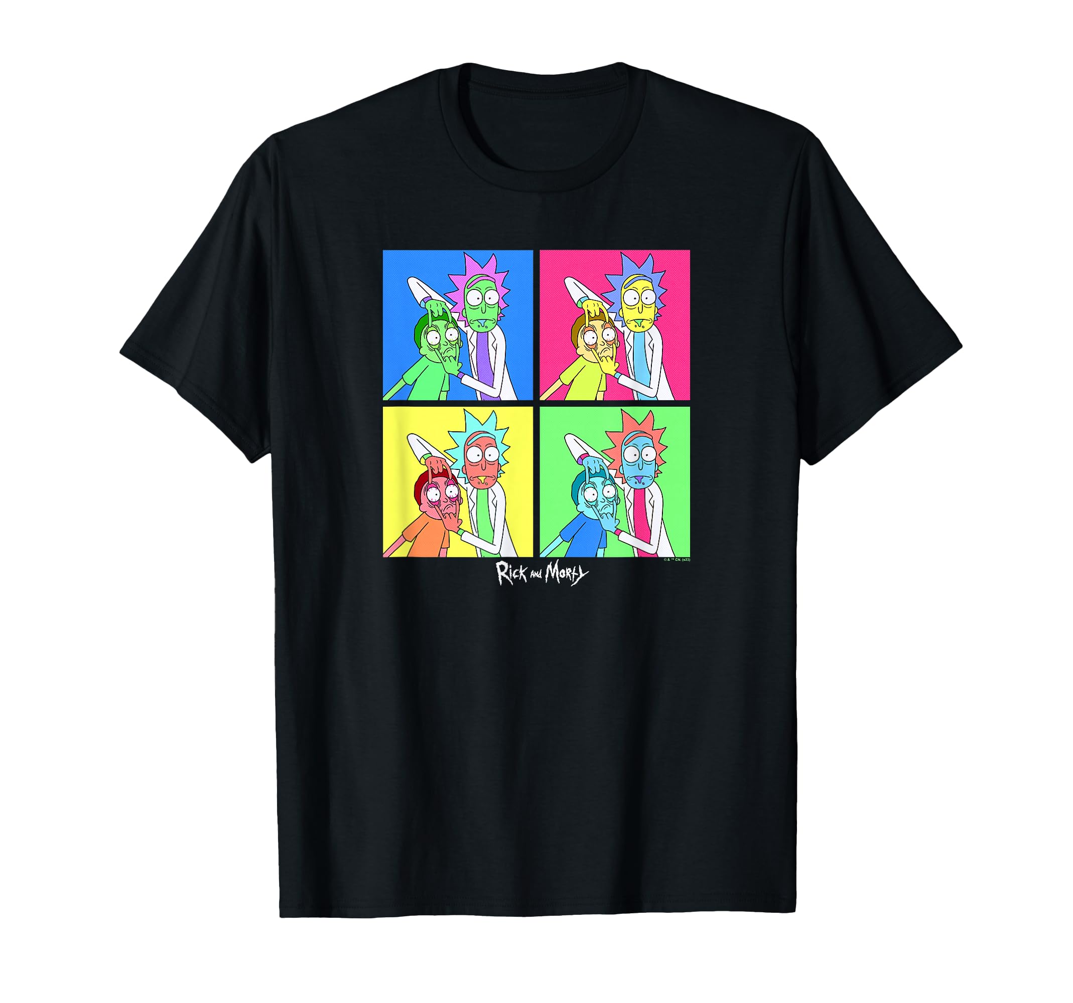 Rick & Morty Pop Art Open Your Eyes Morty T-Shirt