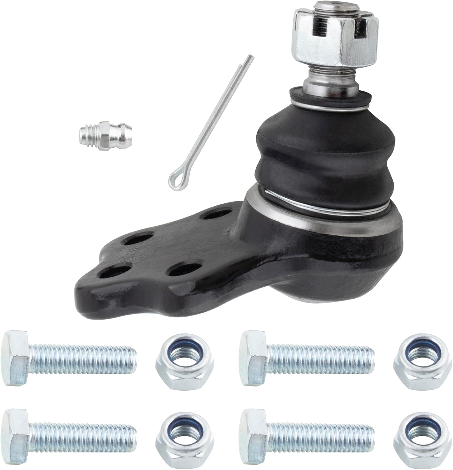 BOXI 4pc Front Upper and Lower Suspension Ball Joint Set Fit for Dodge Dakota 2000-2004 Durango 2000-2003 2WD / K7393 K7392