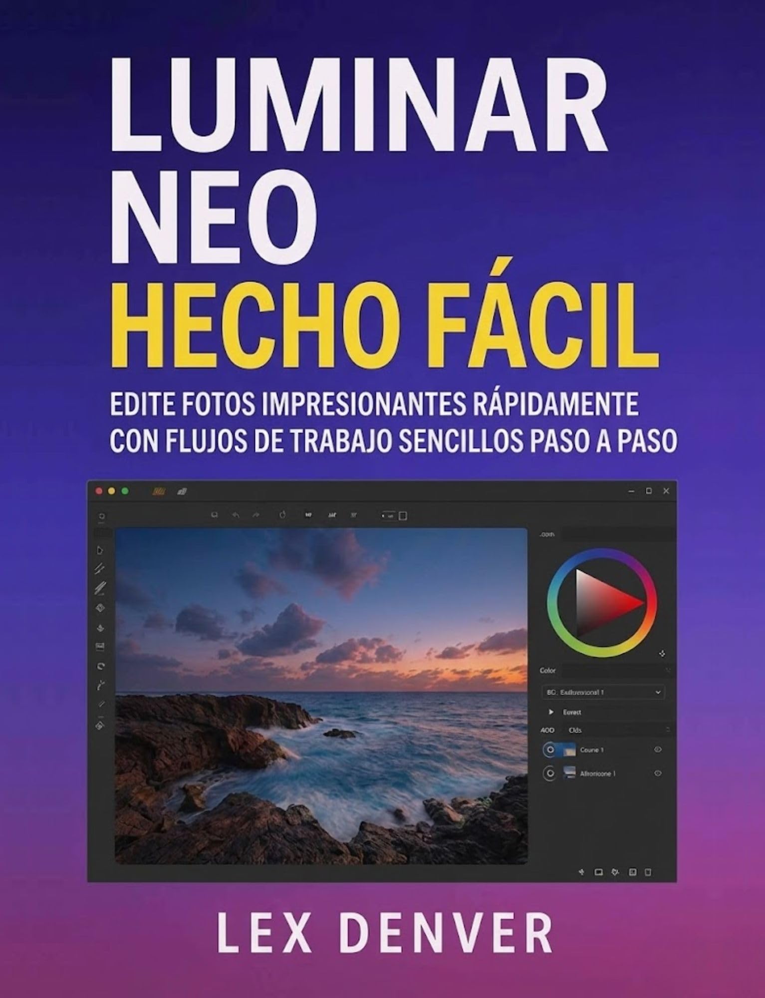 Livre Luminar Neo édition espagnole pour éditer des photos impressionnantes facilement