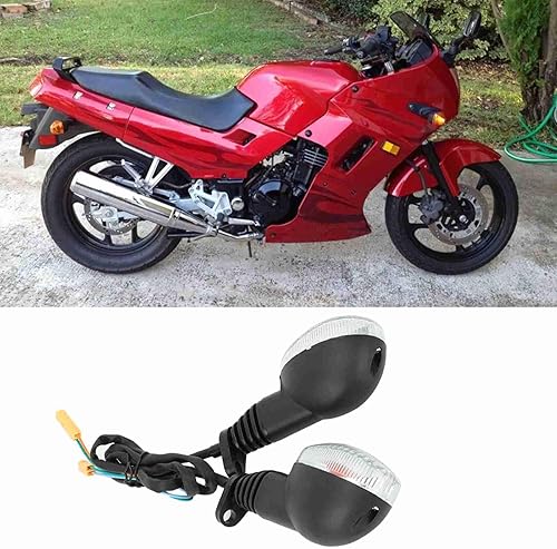 Miniatura 6 de 250 ninja indicatori direzione ninja 250r motocicleta indicador de giro, 2 unids LEDS giro luz lámpara apto para ninja 250 Motorc