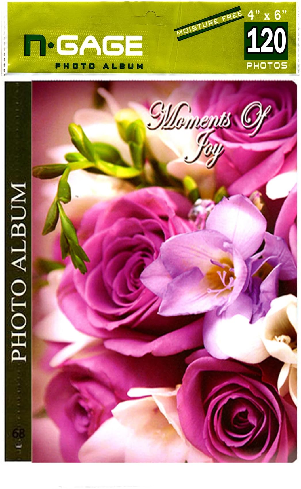 NGAGE PHOTO ALBUM Moisture free with 120 PHOTOS Album B20 (Photo Size Supported: 4"X6")