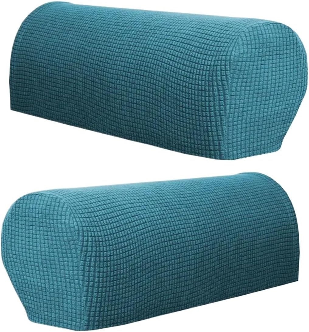 Lawsen Couch Arm Covers 3setes Stretchable Couch Sofa Armrest Covers Furniture Settee Arm Slipcover