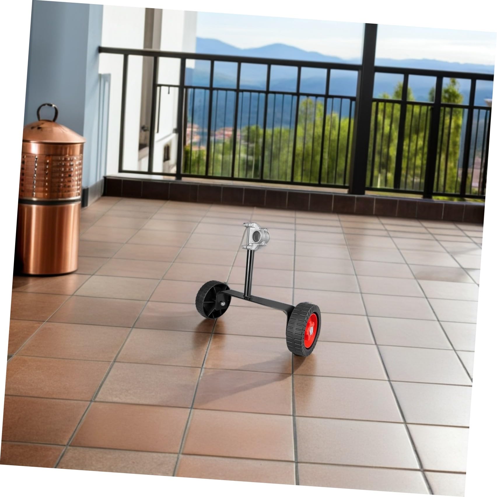 Rueda de Soporte para Desbrozadora de Accesorios para Cortacésped Rueda de Repuesto para Cortacésped para Uso Jardín