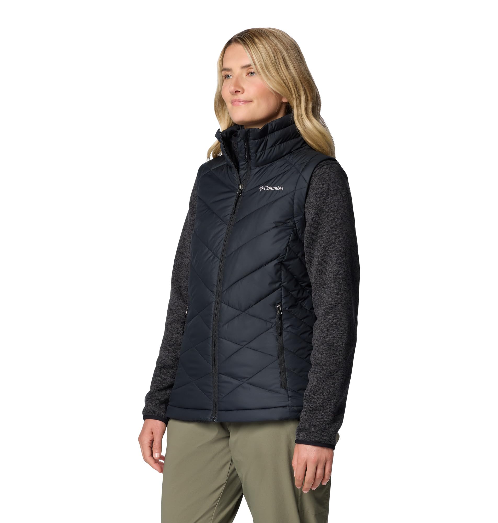 Columbia Heavenly Vest, Chaleco Acolchado para Mujer