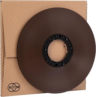 RTM Studio Master Recording SM 911 ¼ inch - Reel to Reel Magnetic Tape for Audio Recording - 2500 ft Nab Pancake - 10.5 inch Diameter