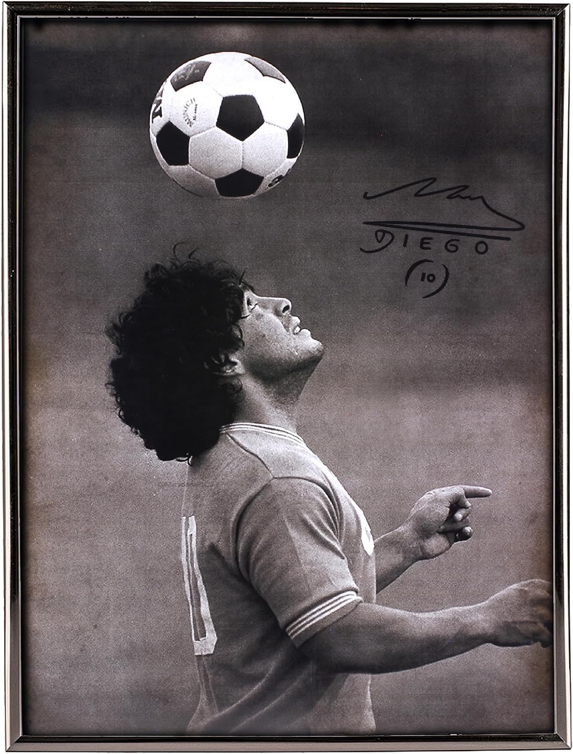 Tableau Toile Tendue Maradona - Impression Sur Toile Grand Format - Art Football