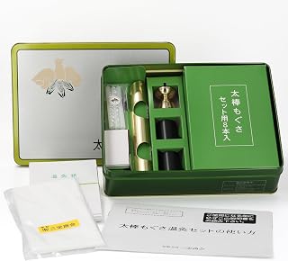 三栄商会 ビワの葉療法 太棒もぐさセット 8本入り (8)