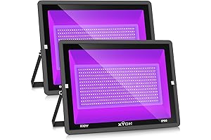 600W LED Neonic UV Black Light, Waterproof 395-410nm