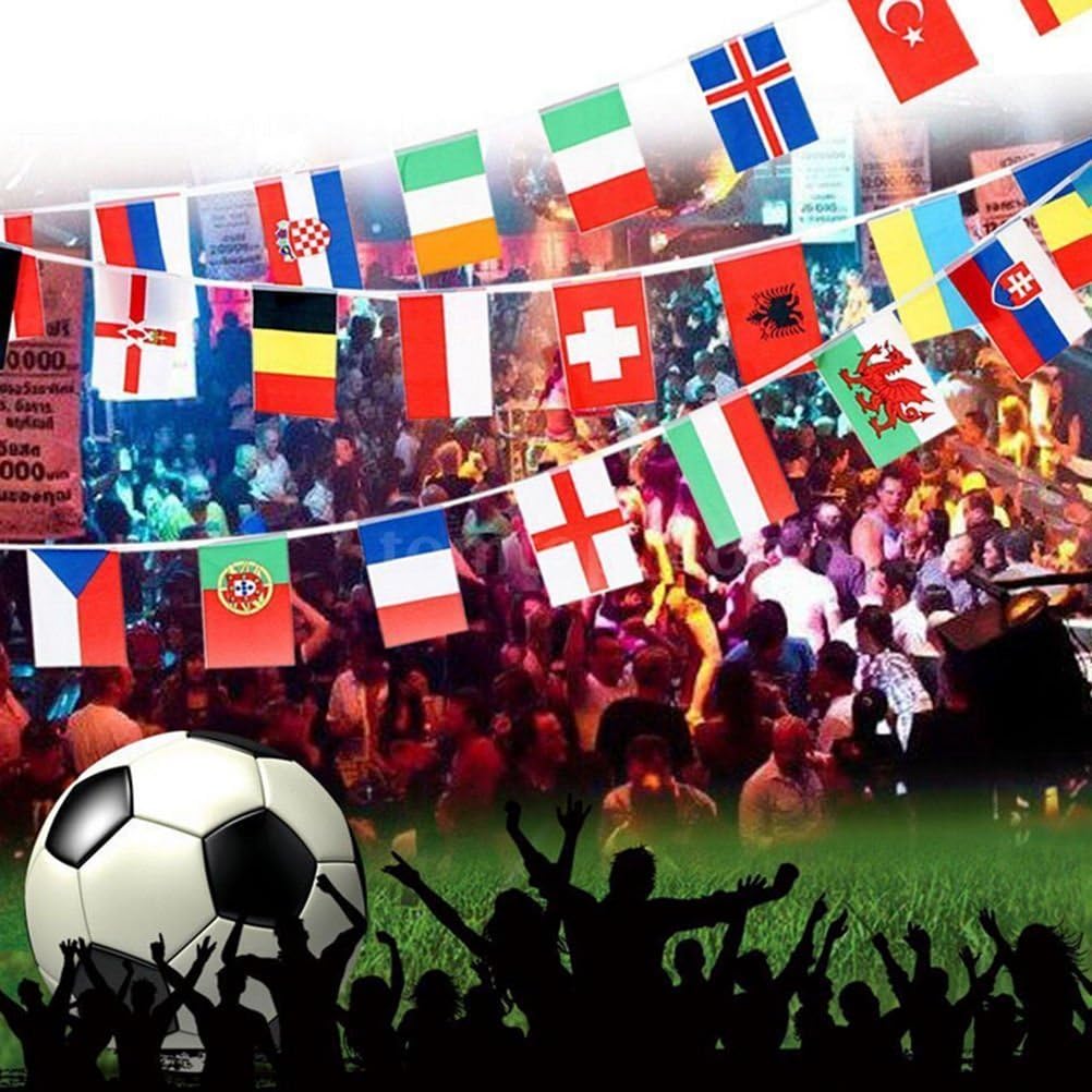Itian 100 Countries World National Flag Banner 82ft Bunting String Flag for Olympics School Events Grand Opening Bar Party Decorations - Image 4