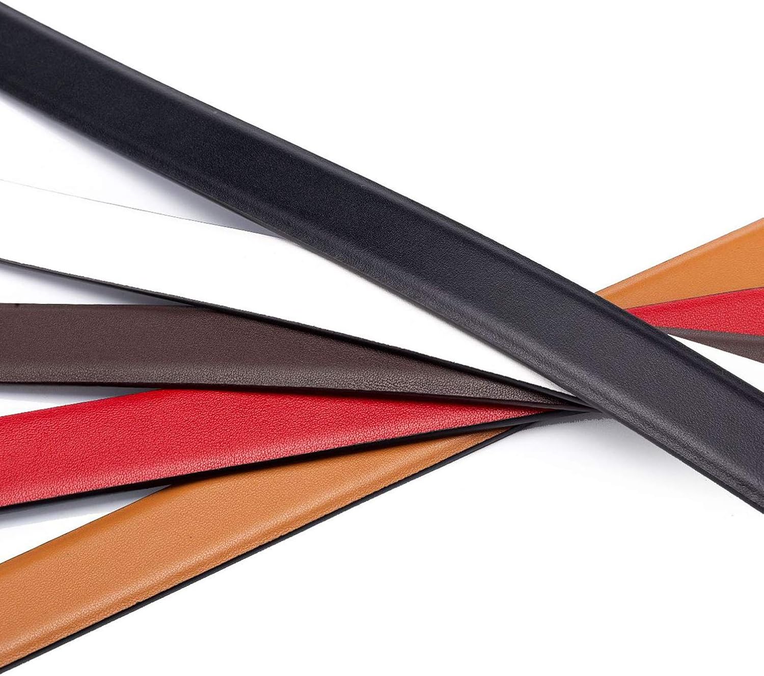 Vatee's Reversible Genuine Leather Replacement Belt Strap For Men/Women