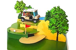 Pop-Up Golf Birthday Card: A Unique Surprise for Golfing Enthusiasts