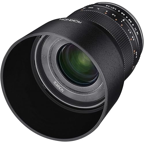 Rokinon 35mm f/1.2 ED AS UMC CS Wide Angle Lens for Sony E Mount, Black