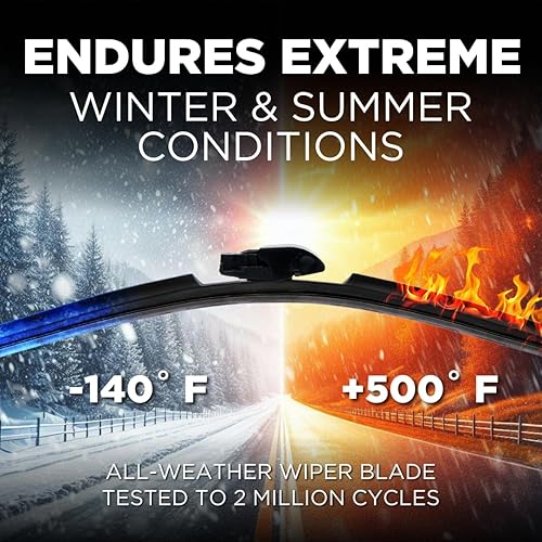 Miniatura 4 de Limpiaparabrisas Clix de silicona de 26 pulgadas + repelente a la lluvia integrado, limpiaparabrisas de repuesto automotriz, elemento de limpieza de