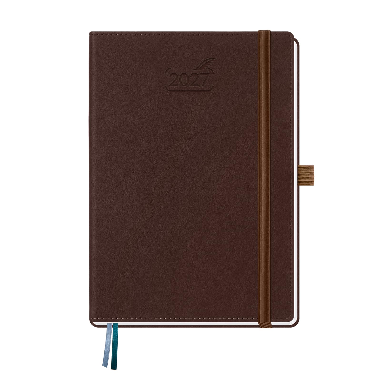 BEZEND 2027 Diary A5 Week to View with Vertical Timeslots Hardback