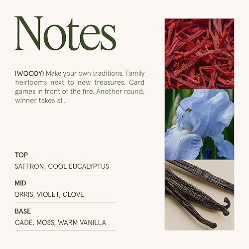 Miniatura 83 de La Jolie Muse - Vela Dark Berries & Bergamot - Moras, uva y caramelo - Vela grande de 19 oz con mecha de madera, cera de soja natural y 90 h