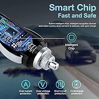 Vista 2 de Guy-Tech Car DC Adapter Compatible with Xantrex XPower Powerpack 150 Auto Vehicle Boat RV Plug Power Supply Cord Cable