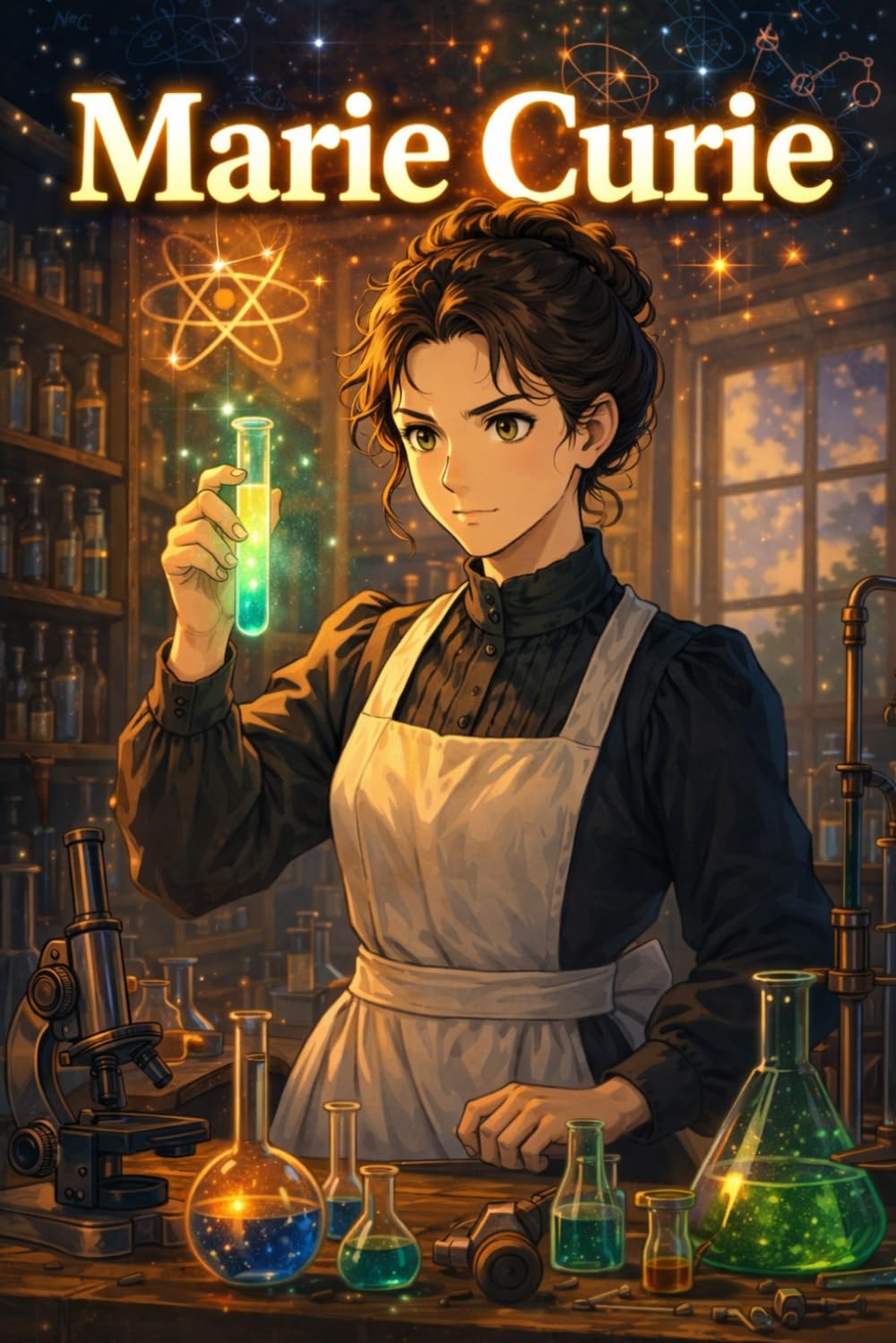 Marie Curie: Scientist Discovery Chemistry Physics Innovation Genius Biography (Icons of History Manga)