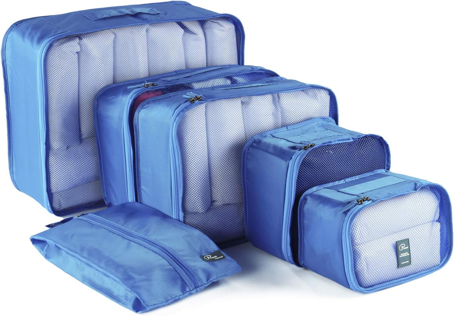 6 Set Packing CubesLarge Capacity Travel Luggage