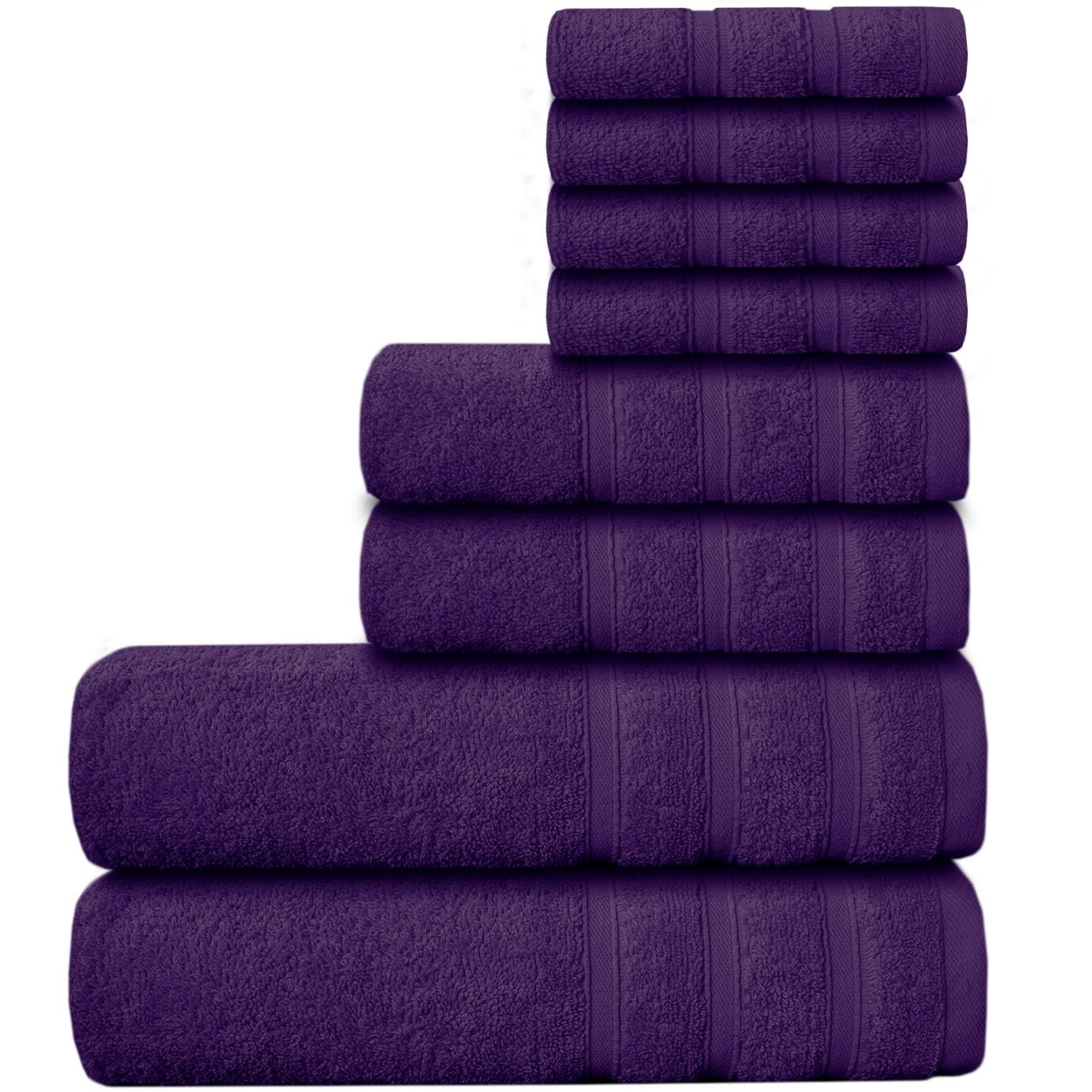 Casabella Luxury 100% Egyptian Cotton Towel Bale 8 Pieces 550 Gsm from B&Q