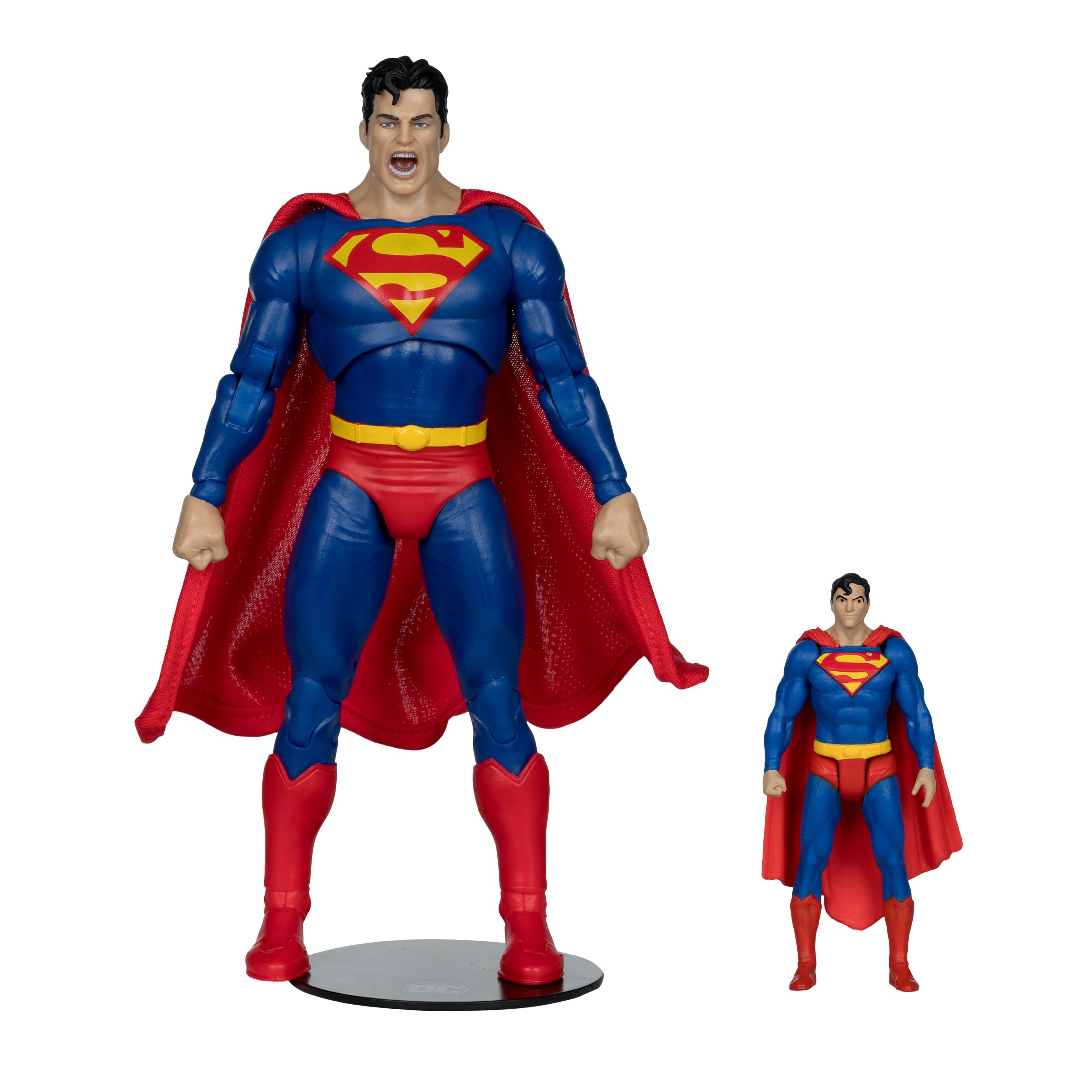 McFarlane DC Justice League Monsterverse DC Multiverse Actionfiguren 2er-Pack Superman Vs. Godzilla 30 cm | DC Multiverse Justice League vs. Godzilla vs. Kong Actionfigur, 17,8 cm, 2er-Pack – Superman vs. Godzilla