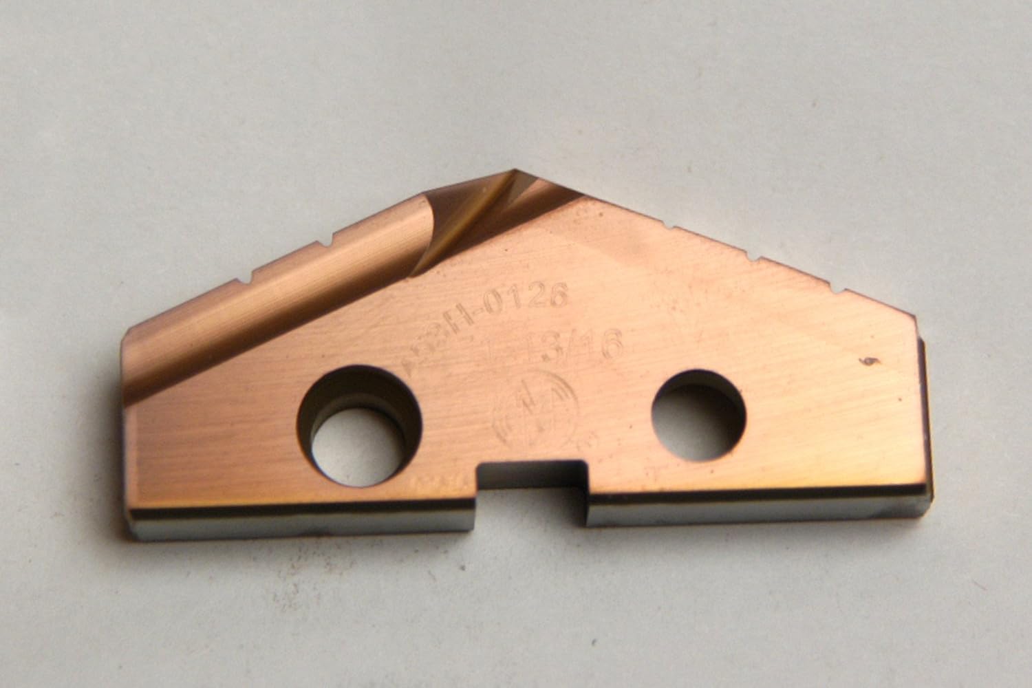 Allied 453H-0126 Machinery T-A Spade Drill Insert, Blade Size: 1-13/16"