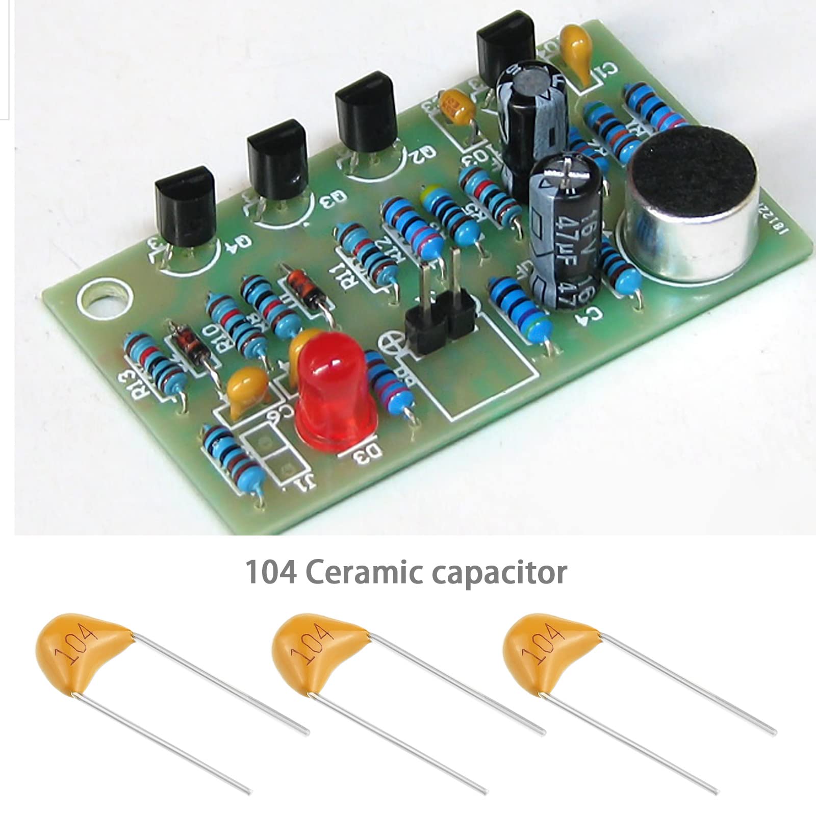 100 Condensateurs Céramique Innfeeltech 100nf 50V - Pour Réparation Électronique