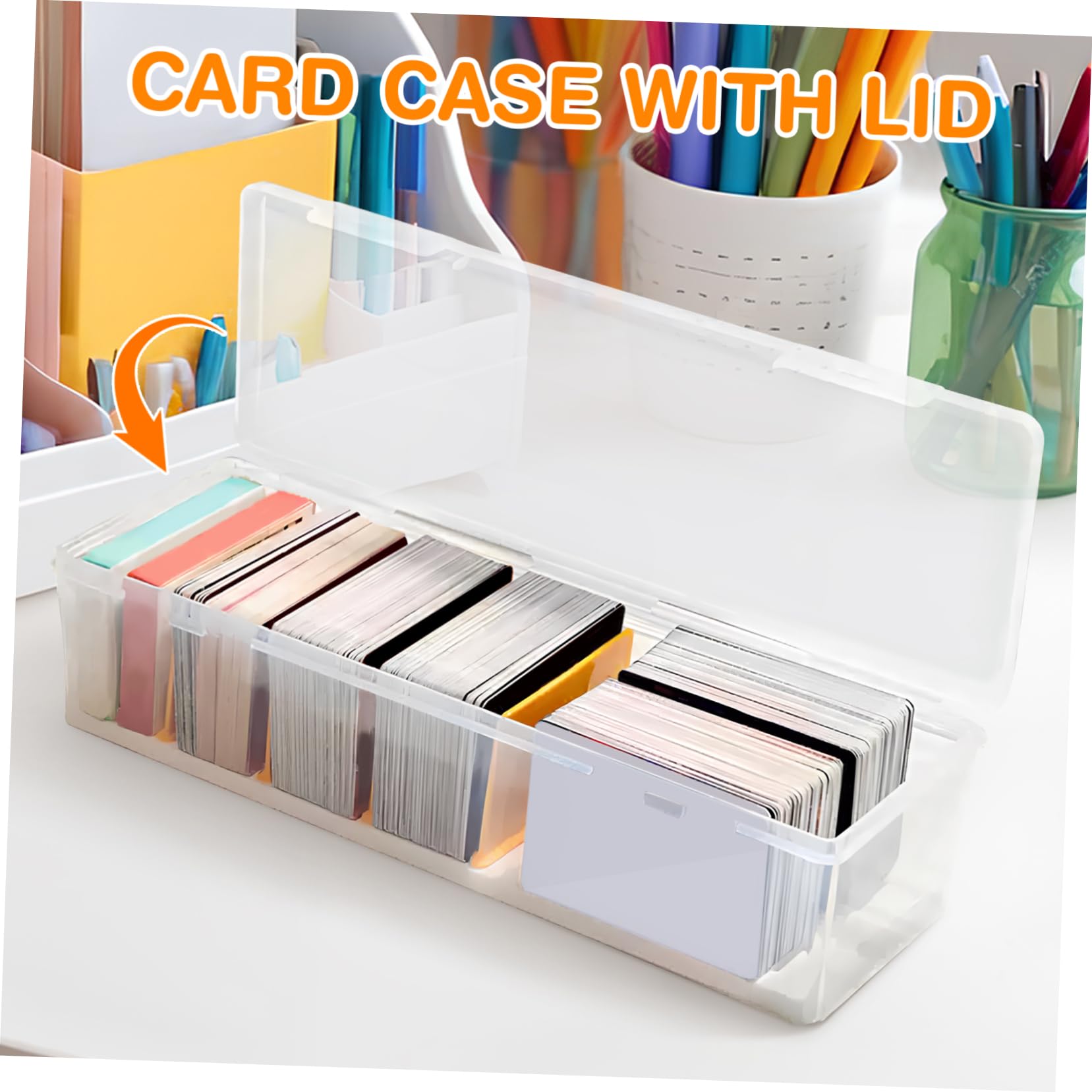 Scatola Organizer Carte Collezionabili per Plastica