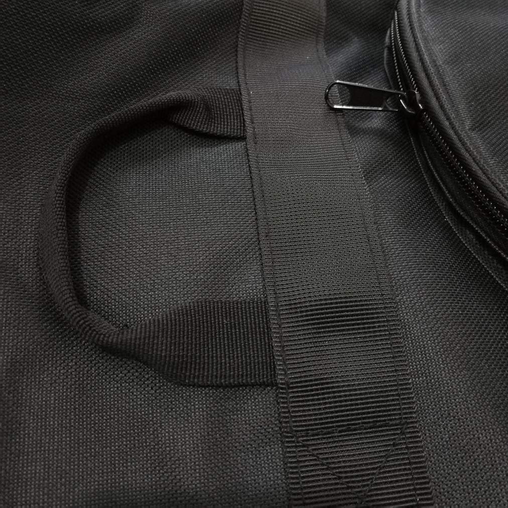 Thick Shockproof Oxford Waterproof Moisture-proof Electric Guitar Bag Shoulder Portable Electric Bass Bag Electric Guitar Case (Black Electric Bass Bag)